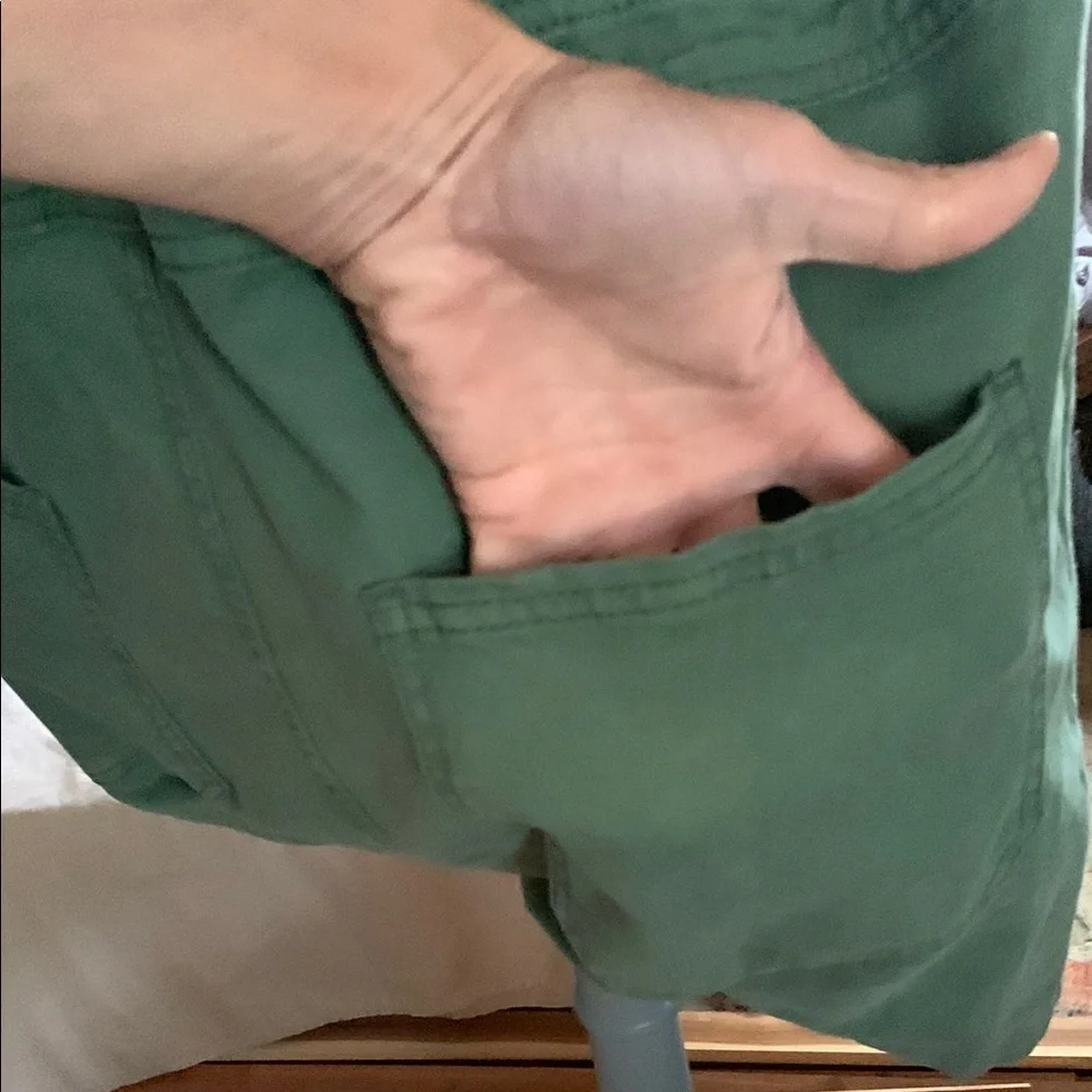 Universal Thread Green Short Sleeve Cotton blend Shorts Unionsuit size 18 - Picture 5 of 16